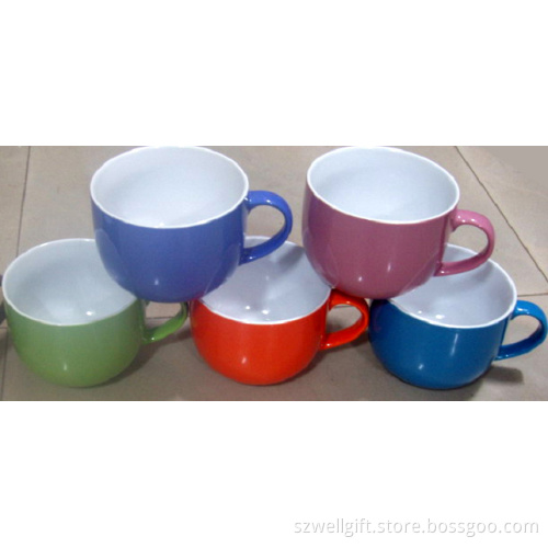 Ceramic Glazed Jumbo Mug